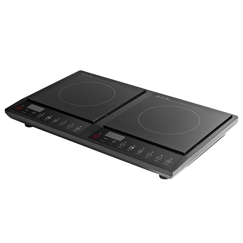 Trung Quốc Nhà sản xuất Cooktop di động chất lượng cao Bếp cảm ứng đôi 2 đầu đốt ISO 9001 BSCI